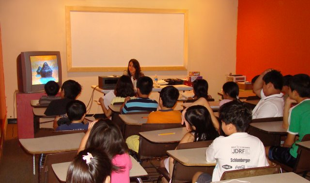 Teacher and Class